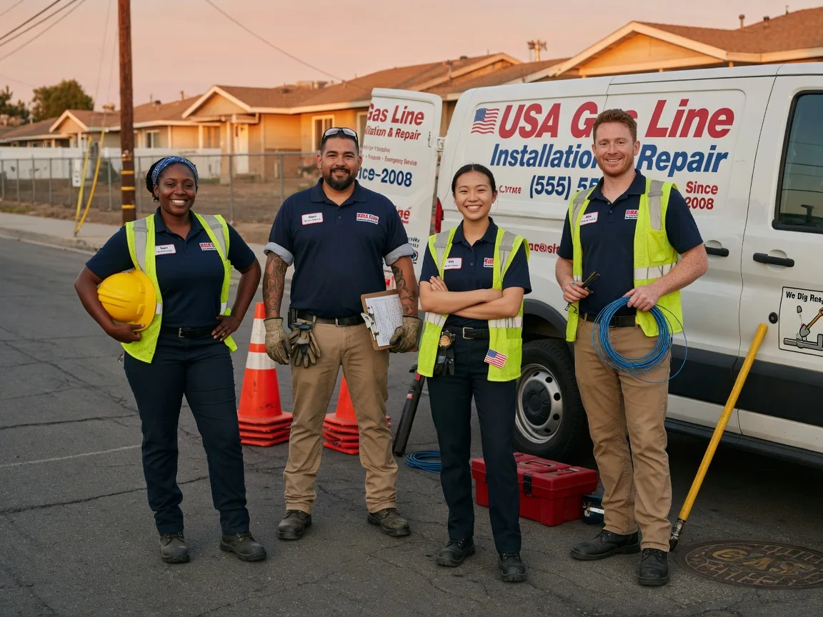 Gas Line Installation company in Watrous, NM